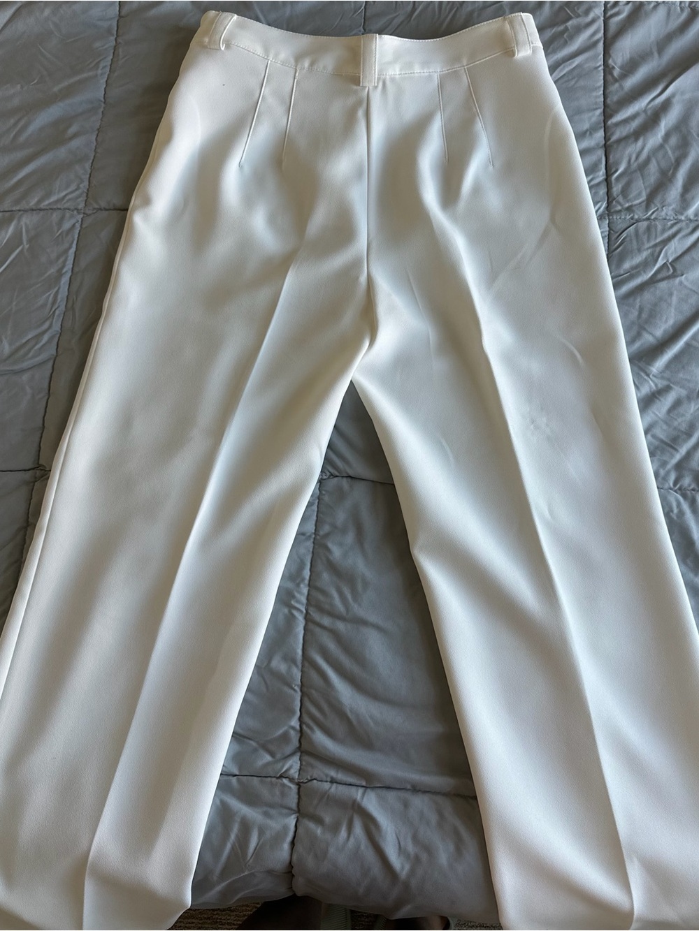 Zara Cream Tailored Dress Pants